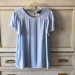 Pleated Banana Republic Blouse